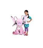 Disney Lilo & Stitch - Morbido peluche (Angel XXL 70 cm (colore rosa)