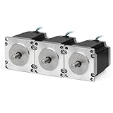 RATTMMOTOR 3 motori passo-passo Nema 23 stepper, 1,8 Nm (270 ozin), 3 A, 1,8 deg, 4 fili 57 x 76 mm, per stampante 3D/fresatrice CNC (23HS8430)