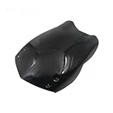 NLNGNZBZTP Parabrezza Parabrezza Anteriore per BMW F650Gs F 650 GS F 650Gs F650 GS 2004 2005 2006 2007 Parabrezza Schermo Deflettori del Flusso d'Aria Parabrezza(Black)