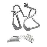 Paramotore Tubolare Per BMW R1200R R1200 RR 1200R 2007-2014 2013 2012 2011 2010 Barra Di Protezione Per Motore Paramotore(Argento)