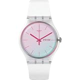 Swatch - Orologio in acciaio. bianco-bianco-bianco