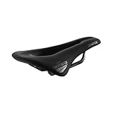 Selle San Marco SHORTFIT 130 Carbon FX - Sella Bici da Corsa Corta ed Ergonomica con Foro Centrale, Telaio Leggero in Carbonio - Taglia S3, Nero