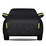 Gaoxianglin Telo Copriauto Antigrandine Imbottito per Volkswagen Lupo GTI 2000-2005 (Hatchback), Telo Grandine Vento Copri (Black,per Volkswagen Lupo GTI 2000-2005 (Hatchback))