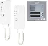 Pulsantiera con 2 dispositivi di ricezione, pannello S2 con ricevitori 1150/302