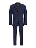 JACK & JONES Jprsolaris Suit Noos Abito in Due Pezzi, Blu (Dark Navy), 52 Uomo