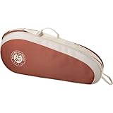 Wilson Roland-Garros 2025 Team 3 Pack, Con una Spaziosa Tasca Per Gli Accessori e Tracolla Regolabile, Offre una Protezione Completa Per Le Racchette, Colore: Crema/Argilla
