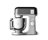 Kenwood KMX760BC KMIX Impastatrice Planetaria, Ciotola con manico in Acciaio da 5L, 3 Ganci di Miscelazione Potenza 1000W, Personalizzabile con oltre 20 Accessori Acquistabili Separatamente, Antracite
