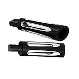 Riloer Moto maschile staffe pedane modificate anteriore e posteriore pedali compatibile con Harley 883 XL1200 X48