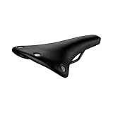 Selle San Marco REGAL Short Full-Fit Dynamic - Sella Bici Gravel e Bikepacking, con Telaio in Manganese Bow Rail, Scocca Forata e Copertina Chiusa, Design con Borchie - Taglia L2, Nero