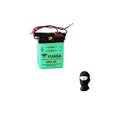 COMPATIBILE CON MOTO MORINI Kanguro 350 1988 A 2021 BATTERIA UASA GIA' PRONTA ALL'USO 6N2-2A-1 6V/2AH BATTERIE AVVIAMENTO MOTORE SPECIFICA MOTO SCOOTER