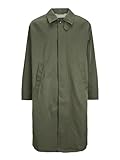 JACK & JONES Jorsantorini Mac Coat Cappotto, Beetle, M Uomo