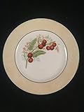 Haviland Limoges - Piatto con stampa di bacche, diametro 19 cm