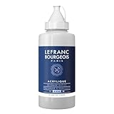 Lefranc Bourgeois Fine Acrylic Colore Acrilico, Bianco (Titanium White), 750 ml