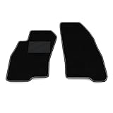 Kit Tappetini Auto SOLO ANTERIORI 2pz compatibili con Fiat Grande Punto 199 Abarth | Set 2 tappeti anteriori su misura in moquette