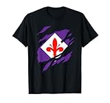 Bandiera Fiorentina Puglia Italia effetto 3D Tridimensionale Maglietta