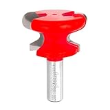 Freud Punta per porta da 1-27/32" (diametro) con gambo da 1/2" (99-007)