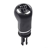 DAZZLEEX Pomello del cambio manuale per Opel Corsa D 5/6 marce, facile da pulire, tocco confortevole con estetica moderna (5 velocità)