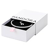 PANDORA Timeless Bracciale in argento Sterling rodiato con zirconia cubica trasparente, 1