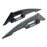 Ala laterale per moto, Ala per carenatura moto, Spoiler aletta carenatura aerodinamica, Ala laterale per moto, alette per carene moto per scooter, moto, moto da strada