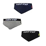 Lotto 6 Slip Uomo in Cotone Elasticizzati Modelli Assortiti (5/L, LS1010)