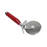 KitchenAid Rotella Tagliapizza in Acciaio Inossidabile, Ruota Taglia Pizza, Rosso Imperiale