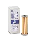 UFI Filters, Filtro Gasolio 26.680.00, Filtro Carburante per Ricambio, Adatto ad Mezzi Agricoli, Applicabile su Diversi Modelli come Airman, Bobcat, Bomag, Case David Brown e Kubota