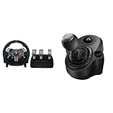 Logitech G29 Driving Force Volante da Corsa per PS4/PS3/PC e Driving Force Leva di Cambio