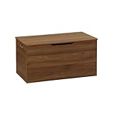 sweeek - Cassapanca Finestra di legno di noce, decorazione