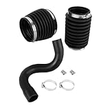Soffietto di scappamento, giunto cardanico, con tubo per Volvo Penta Marine AQ200 250 270 275 280 290, sostituisce 875822 876294 876631, giunto cardanico e soffietto di scarico