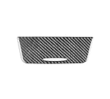 Accessori Car Styling Adesivi In ​​fibra Carbonio Per BMW Serie 1 E81 E82 E87 E88 2008-2013 Pannello Cambio Coperchio Vano Portaoggetti Interni decorativi accessori
