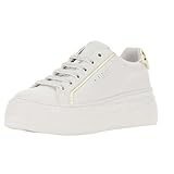 GUESS Ameria, Sneaker Donna, White Platino, 40 EU