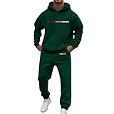 Tuta Uomo Due Pezzi,Felpa con Cappuccio e Pantaloni Sportivi,Tute Uomo da Ginnastica,Tinta Unita Completo Stampato Paris,Completi Autunno Inverno,Outfit Corsa,Set per Vacanza e Casa