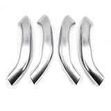 Kit 2 pezzi/4 pezzi per interni maniglia porta anteriore posteriore rivestimento esterno set per BMW X1 X2 F48 F49 F39 2016-2022 Maniglia Porta Interna(S-Chrome 4PCS)