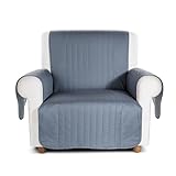 Caleffi - Telo Copridivano con Braccioli Imbottito Trapuntato Microfibra e Poliestere Anallergico, Copripoltrona 1 Posto per Poltrone Seduta 60 cm, Copri Divano Morbido Leggero Lavabile, Made in Italy