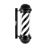 WDZD 73 cm Nero Palo Barbiere Barber Pole