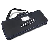 FARFISA | Borsa per Tastiera Elettronica con Maniglia, Tracolla e Tasca Interna, Materiale Resistente e Impermeabile, dimensioni interne 56x22x7cm