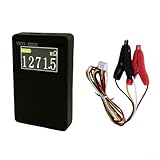Eawfgtuw per DC Milliohm Meter Tester di resistenza ad alta precisione 0,03% Precisione a quattro fili Kelvin Misurazione 0,0001-20 Ohm Display LCD (piccolo)