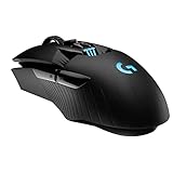 Logitech G903 LIGHTSPEED Mouse Gaming Wireless, Sensore HERO 25K, Oltre 140 Ore con Batteria Ricaricabile e LIGHTSYNC RGB, POWERPLAY-compatibile, PC/Mac, Nero