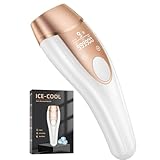 Deplite 21J Epilatore Luce Pulsata con Funzione di Raffreddamento, Epilatore Laser indolore per Donna e Uomo, 9 Livelli di Energia, 999,900 Flashes Luce Pulsata IPL per, Corpo, Ascelle, Bikini