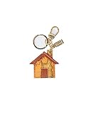 Alviero Martini Portachiavi Charm Casa Geo Classic CW2866000 Multicolore
