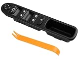 Pulsantiera Ventana, Interruttore di Comando Finestrino Lato Conducente, Pulsantiera Elettrica Finestrino per 307, 307CC, 307SW (2003-2014), Interruttore OEM 6554.KT 6554KT, Installazione Facile