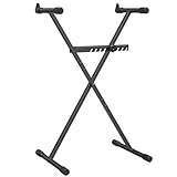 GLEAM Supporto per Tastiera - Supporto per Pianoforte Digitale (Portata: 45 kg)