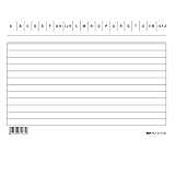 EDIPRO - E3126VE - 100 schede rigate verde f.to 10,5x15