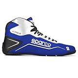Sparco Scarpe Kart K-Pole Taglia 45 Blu