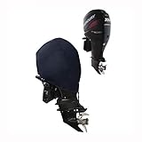 Oceansouth Coprimotore Mercury 40-60 HP: Copertura per Motore Fuoribordo per Barca in Poliestere, Resistente all'Acqua e ai Raggi UV