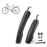 VODHXA Parafango Bici Set per Cannondale Topstone Carbon 1 Lefty 2024, Bicicletta Mudguard Posteriore Anteriore Biciclette, Regolabile Parafanghi Bicicletta 24-29 Pollici,B