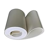 Nastro Trasportatore in PVC per Trasporto Industriale | Tagliato su misura | Larghezza da 10mm a 1000mm | Lunghezza su misura da 10mm a 15000mm | In Bianco o Verde Petrolio | Per Industria Alimentare