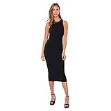Vero Moda Vmlavender Sl Calf Dress Vma Noos, Vestito Donna, Nero, XS