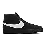 Nike SB Zoom Blazer Mid Sneaker Senior, nero/bianco, 45 EU