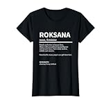 Definizione Roksana Nome Roksana Nome Roksana Maglietta